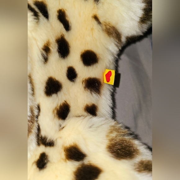RARE Build A Bear Baby Leopard Cheetah Panther - BLUE EYES - First Edition HTF - Picture 10 of 11